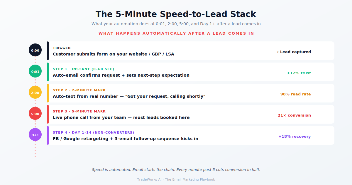 Speed-to-lead and retargeting integration