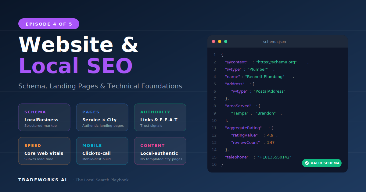 Contractor Website Local SEO